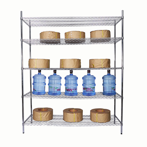 אנטי סטטי ביתי אחסון מתלה כרום מצופה מדף נירוסטה חוט רשת מחסן רשת תקשורת נייד הגנה מפני קורוזיה - Product Image 1