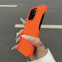 Promotion Coques de Téléphone Portable Couleur Unie Housse de Protection pour IPhone 11 12 13 14 15 Pro Max Étui en Silicone pour Femme