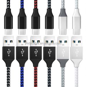 <b>USB</b> <b>C</b> Charger <b>Cable</b> 1m 2m <b>3m</b> Nylon Braided Fast Charging <b>Cable</b> for Samsung Smart Fast Charging Type <b>C</b> <b>Cable</b> - Product Image 5