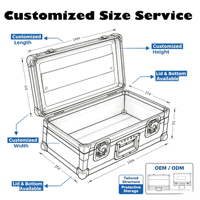 Étui de transport personnalisé en aluminium à 3 rangées pour outils de présentation d'échantillons, rangement de pièces de monnaie pour les boîtes de collection PCGS NGC ANACS, idéal pour les salons de cartes