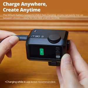 Nouveauté Mini It30pro C/N/S/<span class=keywords><strong>F</strong></span>/O Pro Sans Fil 2.4G TTL Auto-Exposure Écran Tactile 2.8'' Flash Speedlite Portable - Product Image 5