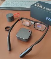 Lunettes de traduction intelligentes AR IA 2026 INMO GO3 – Caméra de réalité augmentée à moule privé pour traduction, téléprompteur et navigation