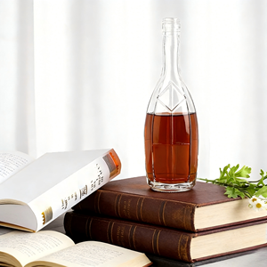 Botellas de Vidrio de Lujo para Envasado de Whisky, Botellas Vacías con Logotipo Personalizado para <span class=keywords><strong>Vodka</strong></span> y Licores Premium - Product Image 6