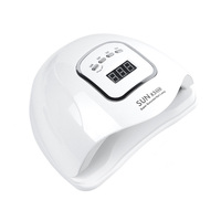 KKS portable 90/72W minuterie auto capteur vernis gel de table uv led lampe à ongles sèche-lampe