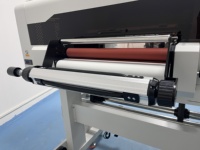 Imprimante DTF à rouleaux UV 42CM entièrement automatique avec trois têtes XP600 pour étiquettes en cristal – Nouveauté