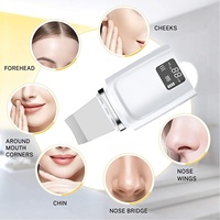 Appareil de nettoyage ultrasonique étanche pour le visage, éliminateur de points noirs, nettoyeur de pores, exfoliant beauté pour usage domestique