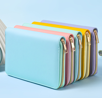 Carnet de notes luxueux en cuir relié à la main avec fermeture éclair, format A5, couverture de journal, organiseur, planificateur, cadeau