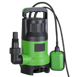 Portable Submersible Pump 750W 13000L/H Dirty/Clean Water Pump Automatic or Continuous Manual Operation by Float Switch