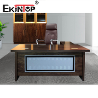 Ekintop Edge Elegance, Diseño de Mesa de Oficina Moderna para Jefes