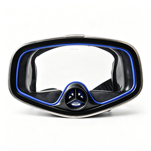 Masque de plongée en apnée OEM/ODM, verre trempé, faible volume, unisexe, exploration sous-marine, plongée avec tuba, pêche sous-marine, professionnel - Product Image 1