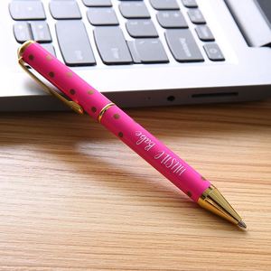 Juego de Bolígrafos de Metal de Lujo al por Mayor, Bolígrafo Promocional con Logotipo Personalizado, Ancho de Escritura de 0.5 mm para Escuelas - Product Image 5