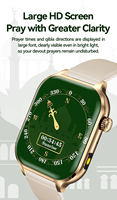 Jam Tangan Pintar H17 Pro Profesional untuk Muslim yang Beriman, dengan Fitur Tasbih Digital, Penghitung Quran, Timer, dan Fitur Haji