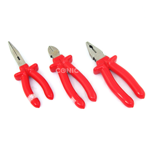 Sortie d'usine 1000V aiguille à long nez <span class=keywords><strong>pince</strong></span> combinée à coupe diagonale <span class=keywords><strong>pince</strong></span> <span class=keywords><strong>isolante</strong></span> pour électricien - Product Image 6