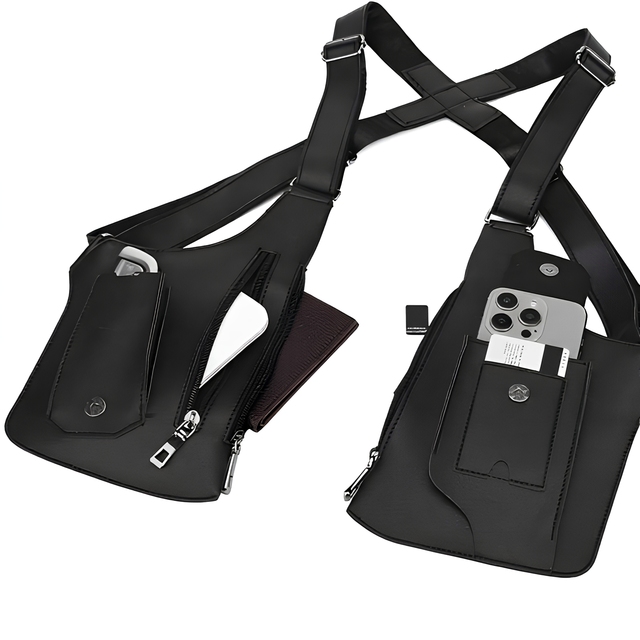 Wholesale Outdoor Utility Chest Bag Tactical Style Multi-Pocket Shoulder Pouch Adjustable Harness Bag for Daily Carry