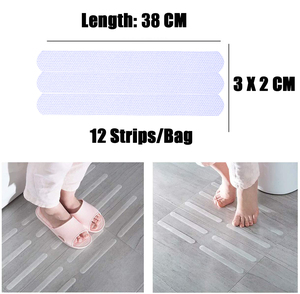 Cinta antideslizante <span class=keywords><strong>PEVA</strong></span> transparente de seguridad personalizada para baño escaleras bañera cinta - Product Image 4