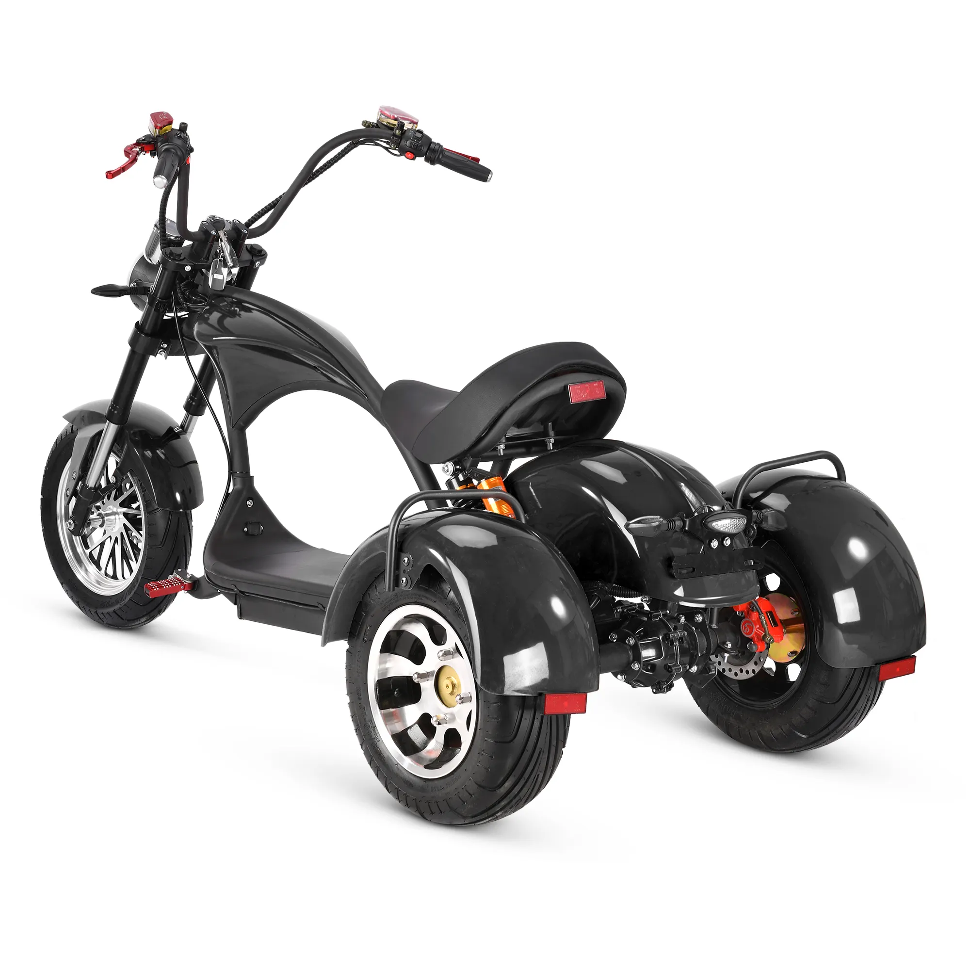 Melhor preço 2000w 1500w 60v 20ah transportador pessoal elétrico triciclo 3 roda scooter elétrico