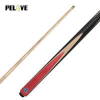 Pelove – Queue de billard professionnelle légère et artisanale de haute qualité, 145 mm, en bois de frêne, avec pointe de 10,5 mm