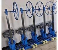 Matériel de forage extérieur à essence 6.6KW/7.5KW/11KW petit appareil de forage de puits d'eau détachable
