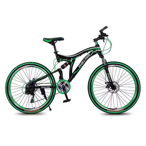 Bicicleta de Montaña <span class=keywords><strong>MTB</strong></span> de 21 y 24 Velocidades, Bicicletas de Montaña de 24 y 26 Pulgadas con Suspensión Completa, Bicicleta BMX de Carretera y Ciudad, Bicicleta de Montaña con Suspensión Completa - Product Image 4