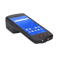 Imprimante d'étiquettes thermique portable industrielle Android 11.0 DP55, PDA mobile robuste de 5,5 pouces, scanner de codes-barres 1D/2D, Cortex 4G/WiFi
