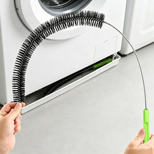 Radiator Cleaning <b>Brush</b> Steel Wire With Hanging Loop For Heater Fan Pipe <b>Dust</b> Removal - Product Image 3
