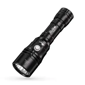 Wurkkos DL20R Outdoor Activity Emergency Waterproof Powered Led Flash light Hand Cranking Diving LED Torch Flashlight