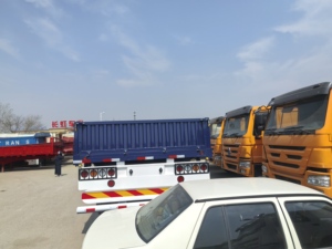 Remorque de cargaison à 3 axes de prix de gros d'usine, semi-remorque de barrière de bétail à vendre - Product Image 3