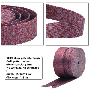 רצועת תיק רצועות עמיד תיק תיק קטן רצועת כתף ארוגה בד פוליאסטר רצועה - Product Image 3