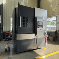Tour vertical CNC de taille moyenne à haut rendement avec système de contrôle avancé pour l'usinage de précision