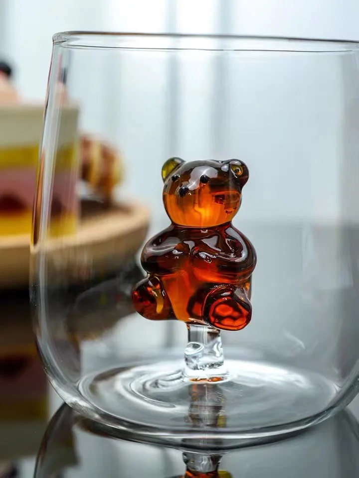polar-effekt Tazza in vetro per tè, 340 ml, con incisione