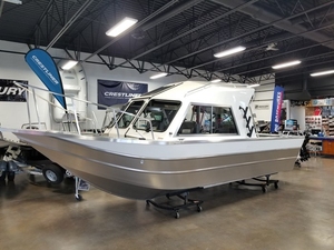 Kinocean Bateau à moteur de pêche en aluminium de haute qualité de 7,6 m (25 pieds) pour <span class=keywords><strong>patrouille</strong></span> en haute mer, divertissement, yacht pour utilisation en rivière, disponible à la vente - Product Image 2