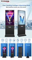 Appareil photo intelligent LCD tactile de 43 pouces, 10 pouces, pour publicité numérique
