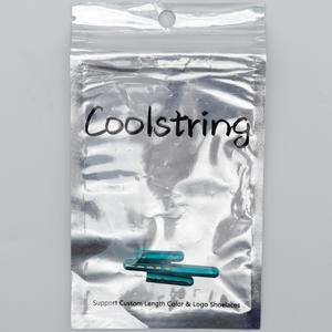 Lacets de chaussures en métal de bonne qualité, réfléchissants, à la mode, épais (3 mm), de couleur violette, <span class=keywords><strong>verte</strong></span> et bleue, magnétiques, certifiés ISO9001, avec logo personnalisé - Product Image 5