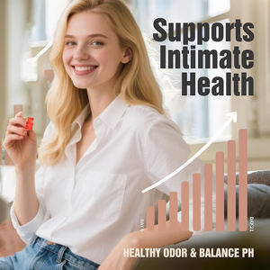 מכירה חמה בארה\\\"ב, ייצור לפי הזמנה/ייצור מקורי, סוכריות גומי לאיזון נשי, בריאות הנרתיק, פרוביוטיקה, איזון הורמונלי, תוסף ויטמין C - Product Image 5