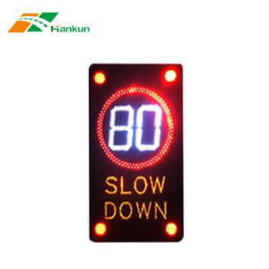 Signal <span class=keywords><strong>de</strong></span> limite Sécurité Solaire Induction Led Signes Capteur <span class=keywords><strong>Trafic</strong></span> Véhicule Activé Radar <span class=keywords><strong>Vitesse</strong></span> Signes - Product Image 4