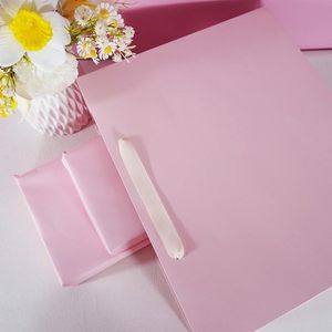 Dossiers en carton avec logo personnalisé imprimé, pelliculage mat, emballage de luxe, sacs cadeaux avec poignée en ruban pour sacs de shopping, votre propre logo - Product Image 6