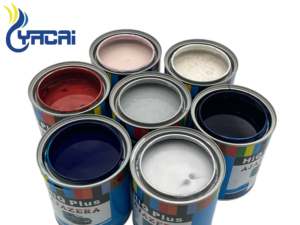 Hochleistungs-Autolack Acryl-Festpigment Witterungsbeständiger Fahrzeug-Sprühlack 2K Auto-Reparaturlack Grobes Silber - Product Image 6