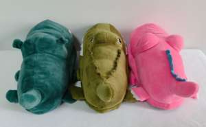 Высококачественные Супермягкие крокодиловые теплые Мультяшные аниме детские тапочки зимние милые мягкие комфортные рождественские подарки - Product Image 5