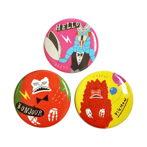 Tùy chỉnh thời trang men Pin huy hiệu kim loại nút phù hiệu Dễ Thương Anime hình ảnh Huy hiệu pin quà lưu niệm - Product Image 6