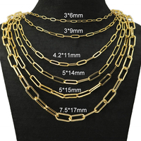 Colliers fins de créateur Chaîne en corde remplie d'or en vrac Offre Spéciale pour la fabrication de bijoux pour femmes