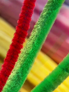 Bó Làm Số Lượng Lớn Chenille Thân Cây Ống Chất Tẩy Rửa Tự Làm Hoa 6/7/8Mm Thực Dày Hơn Ống Sạch Hoa Khoa Học & Kỹ Thuật Đồ Chơi - Product Image 3