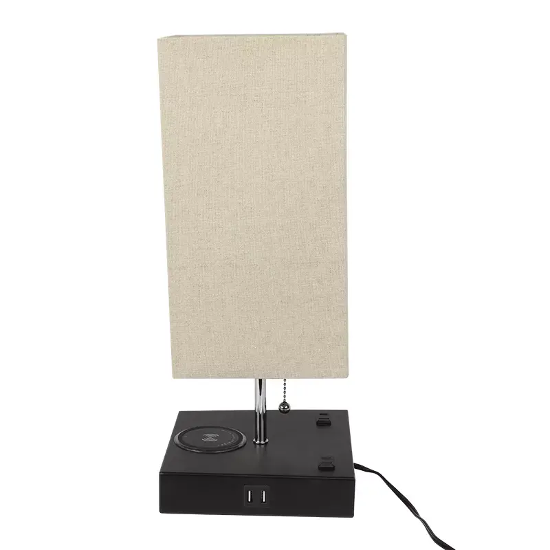 Table Lamps with USB ports and outlets