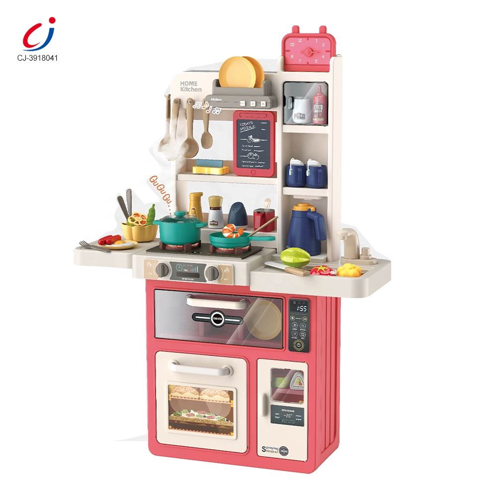 Cocina De Juguete Funny Plastic Kitchen Accessories Toys Educational  Cooking Play Set Girls Toys Spray Kitchen Play House