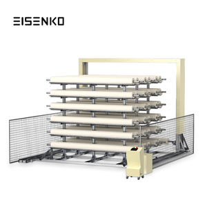 Sistema de Almacenamiento de Rollos de Tela Motorizado Industrial, Carrusel Vertical Automático para Gestión de Inventario de Cortinas en Almacenes - Product Image 5