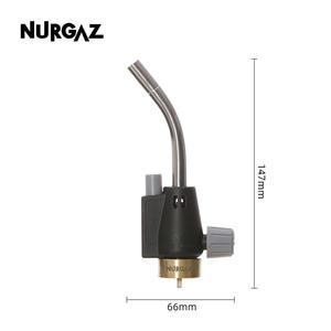 Antorcha de Soldadura NURGAZ 402B, Gas Propano Mapp, Refrigerada por Aire, Encendido Piezoeléctrico, Interruptor Giratorio, 6.6x14.7cm - Product Image 5