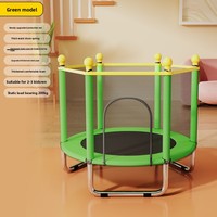 Trampoline intérieur épaissi antidérapant pour enfants, lit de rebond pour bébés, adultes et familles, idéal pour l'exercice physique