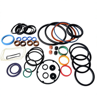 Maßgefertigte Hochleistungs-Elastomer-Dichtungen für Hydraulikmaschinen Hohe Verschleißfestigkeit Hitze- und Ölbeständig 15.000 PSI Druck