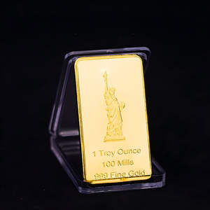 Moneda <span class=keywords><strong>de</strong></span> Metal Fundido Suisse Lady Fortuna, Bañada en <span class=keywords><strong>Oro</strong></span>, Pulida, para el Día del Padre, Graduación, Pisapapeles, Película - Product Image 3