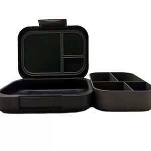 Large Bento Lunch <b>Box</b> with Leak-Resistant 3 or 4 Compartments Plastic Lid for Adults Teens with Larger Appetites for <b>Meal</b> <b>Prep</b> - Product Image 5