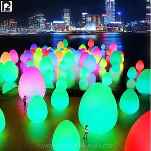 Huevo Inflable LED con Cambio de Color RGB, Esfera Colorida Brillante, Decoración para Eventos/Fiestas/Mercados Nocturnos - Product Image 6
